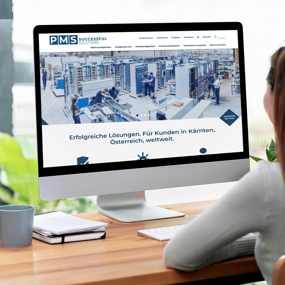 PMS - Print- & Webdesign, Webdevelopment