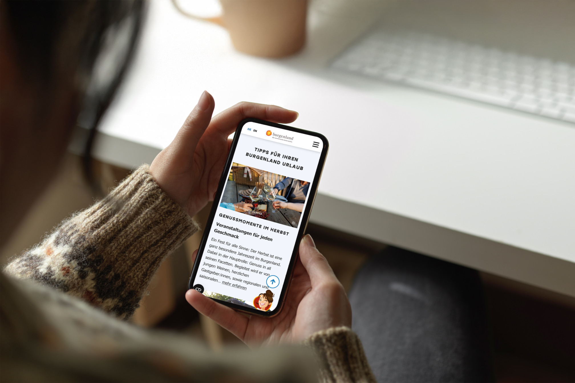 Burgenland Tourismus - Webdevelopment & -design