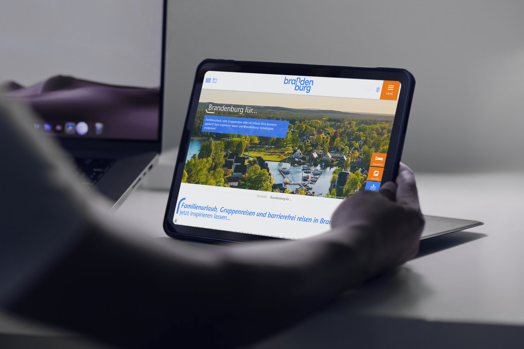 Reiseland Brandenburg  - Webdevelopment, Konzept & Strategie