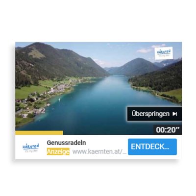 Kärnten Werbung - YouTube Ad Beispiel