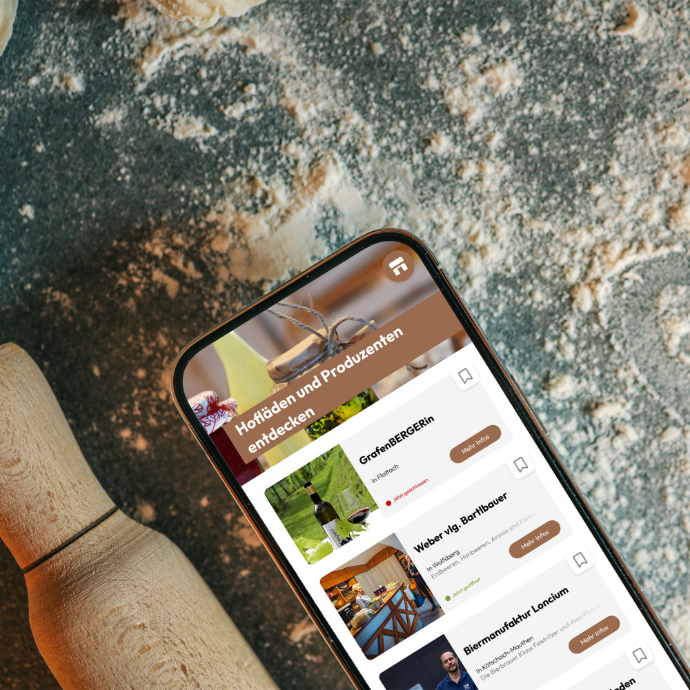 Slow Food Kärnten Guide - Webdevelopment