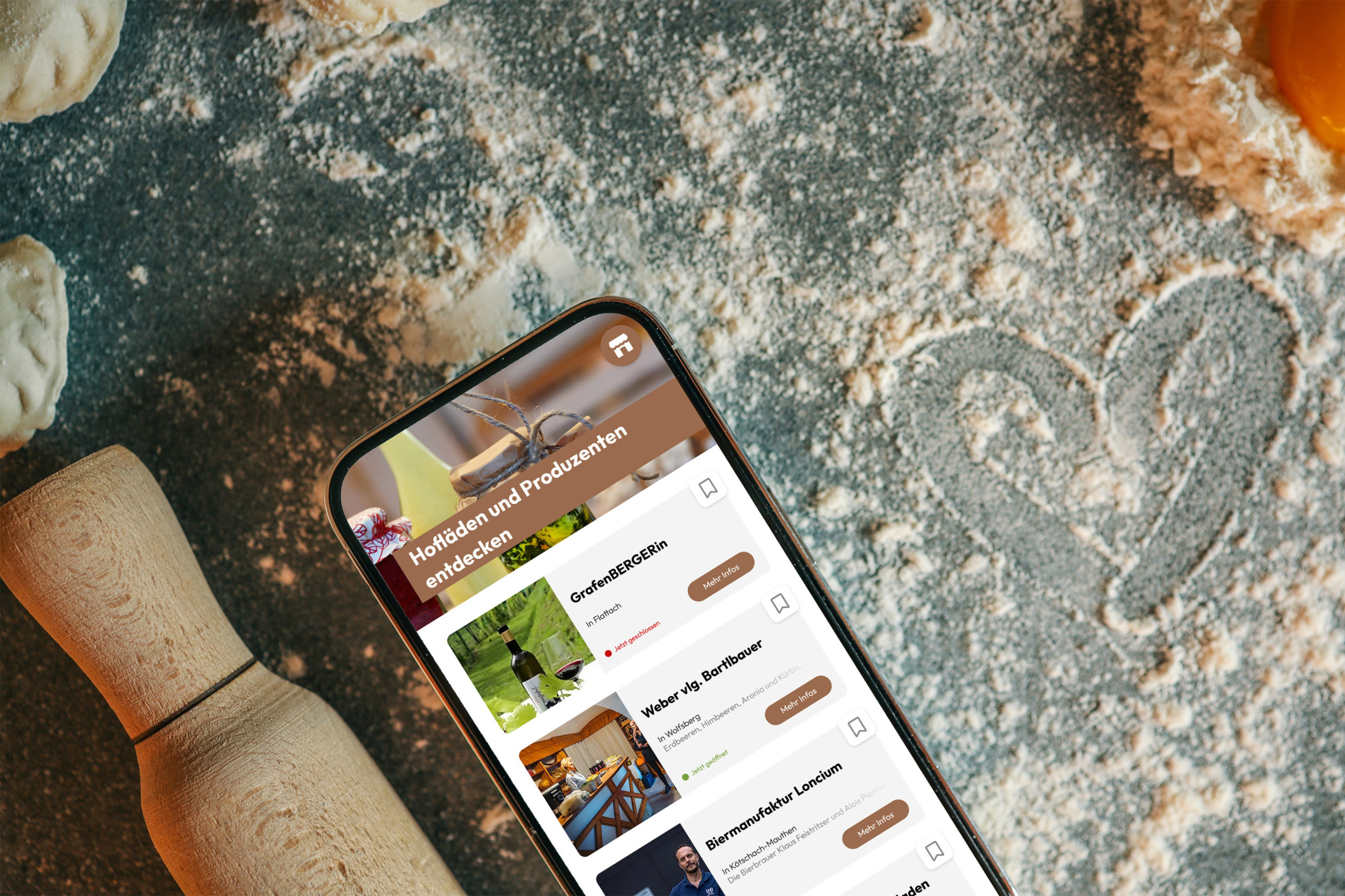 Slow Food Kärnten Guide - Webdevelopment