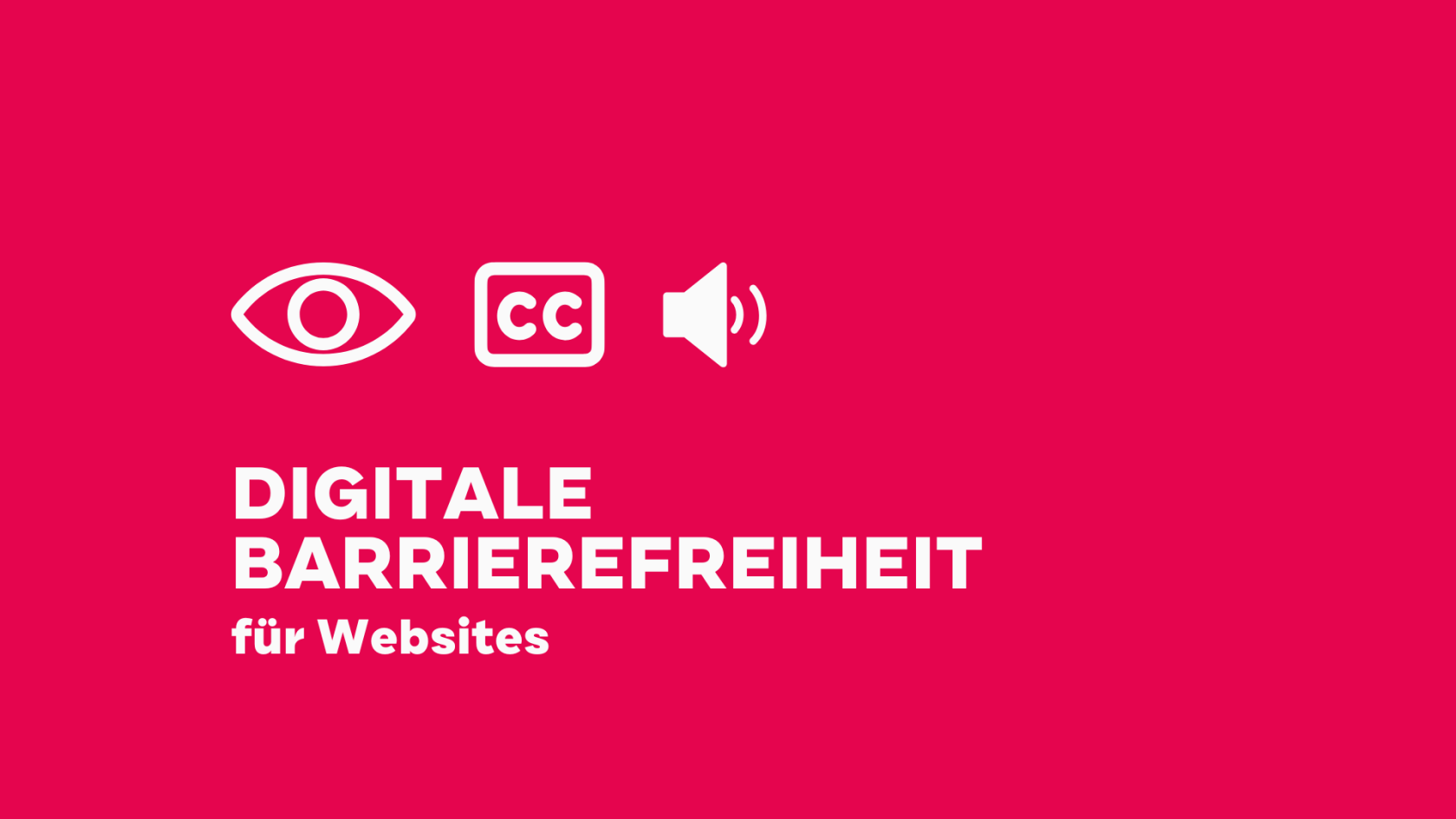 Titelbild zum Blogpost Digitale Barrierefreiheit