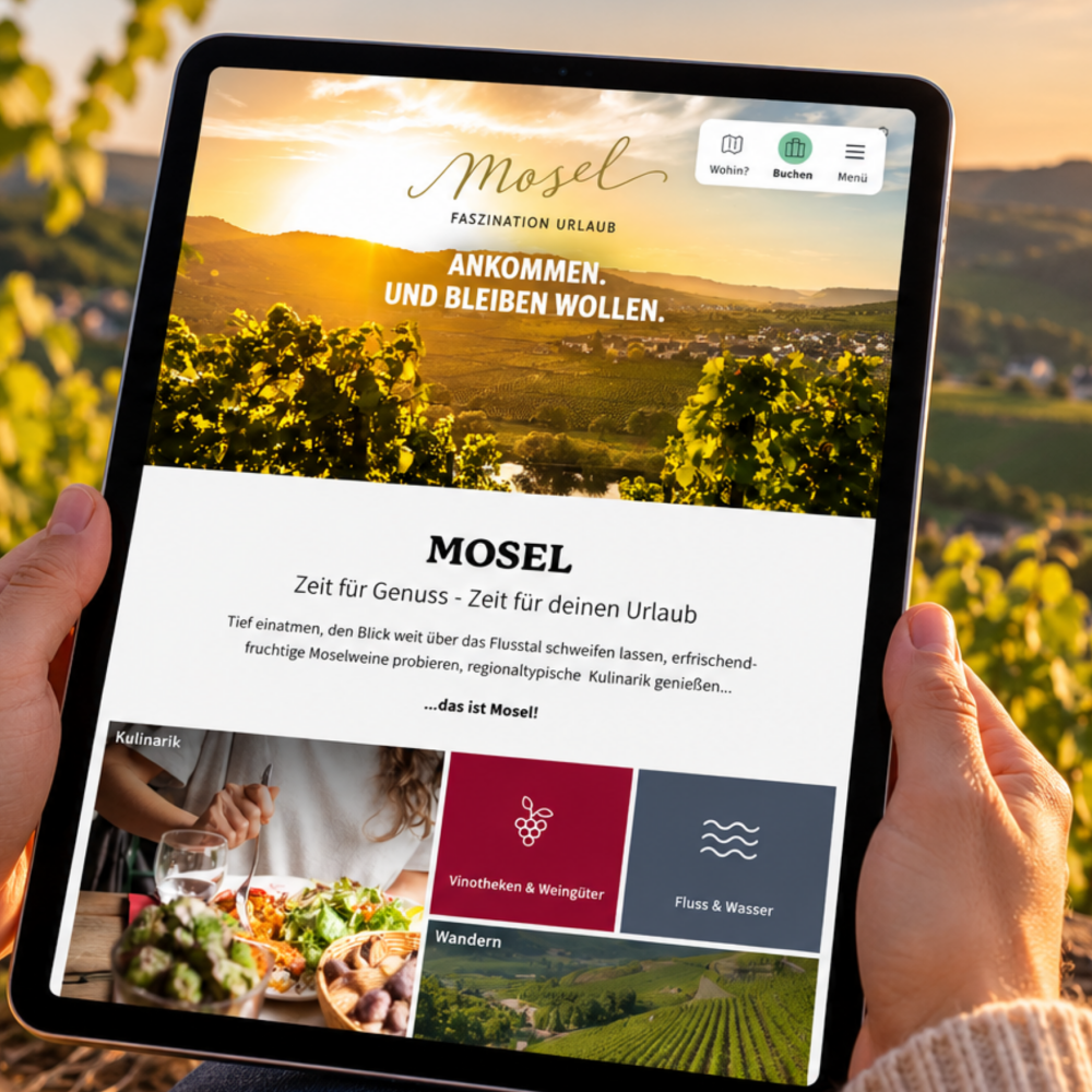 Visit Mosel - Webdesign & -development