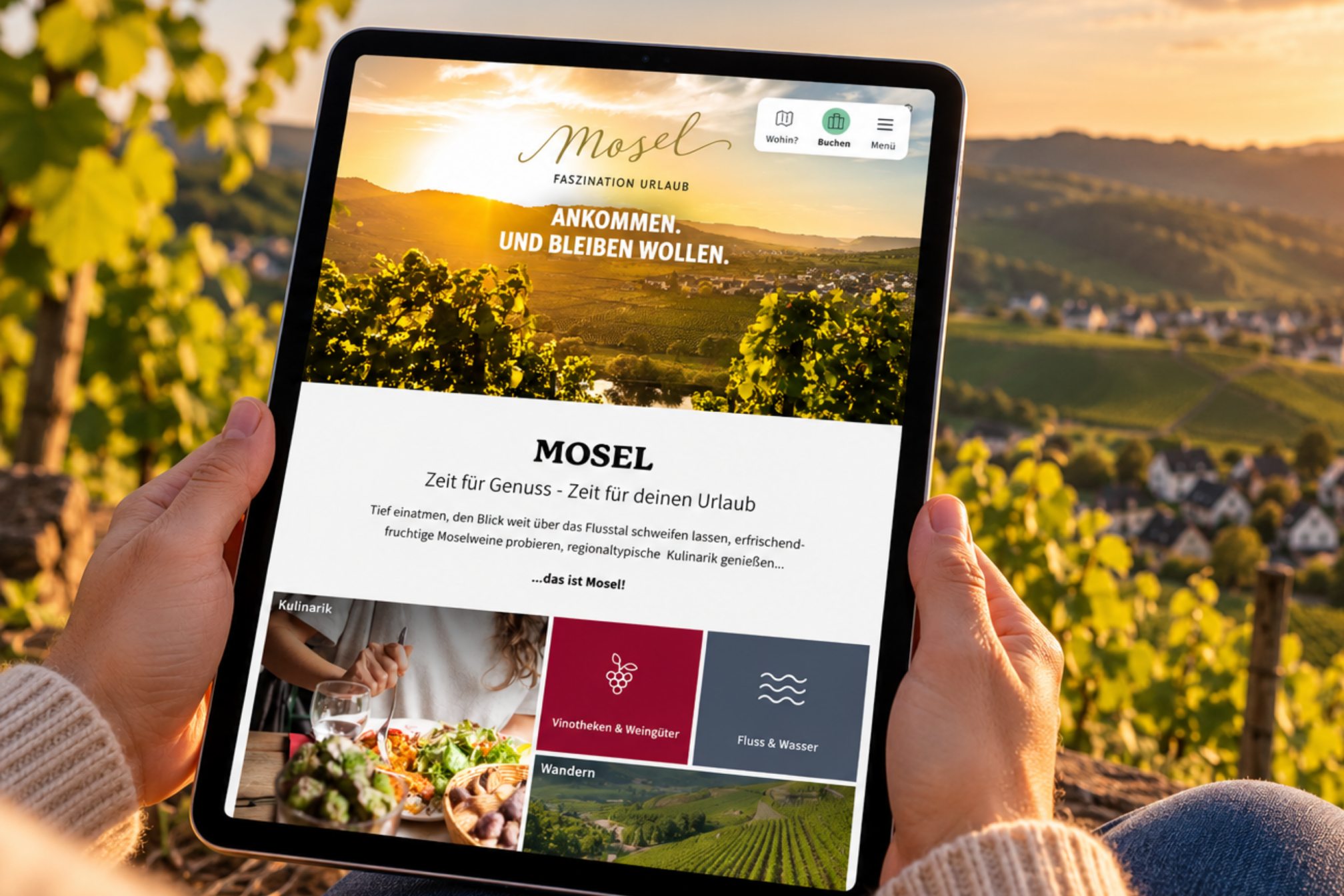 Visit Mosel - Webdesign & -development